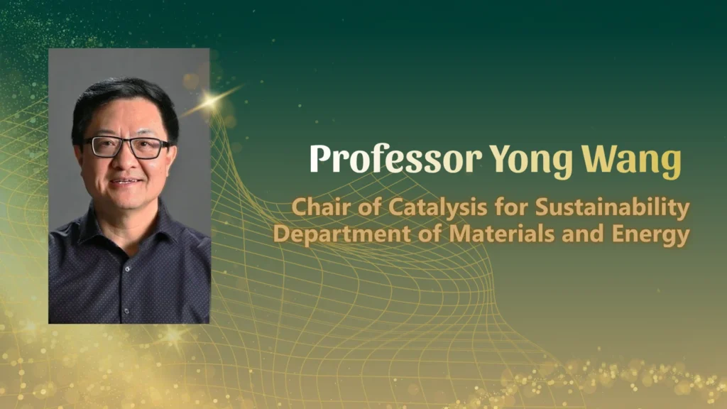 World-Renowned Catalysis Innovator Professor Yong Wang Joins HKU hku building
